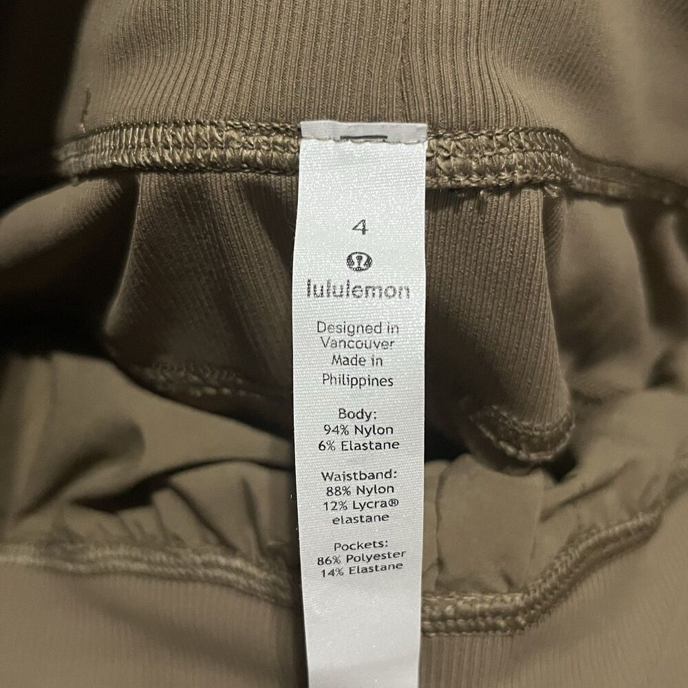 LULULEMON Dance Studio Jogger Pants 29" Grey Sage Green Women’s Size 4 - EUC - Picture 6 of 9